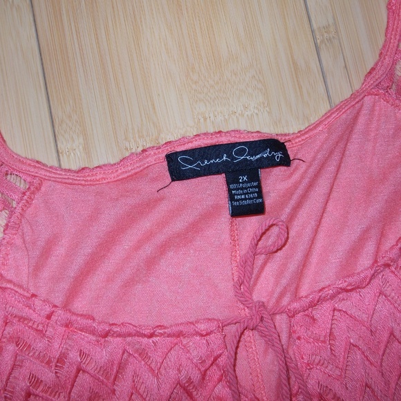 ♥️French Laundry♥ Plus Size 2X Blouse Top Shirt - Picture 8 of 8